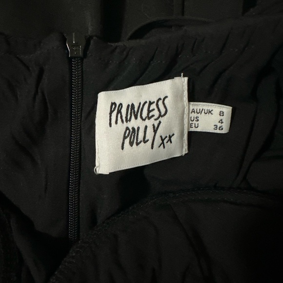 Princess Polly Black Dress (Hazel Cut Out Mini Dress) - Picture 4 of 6